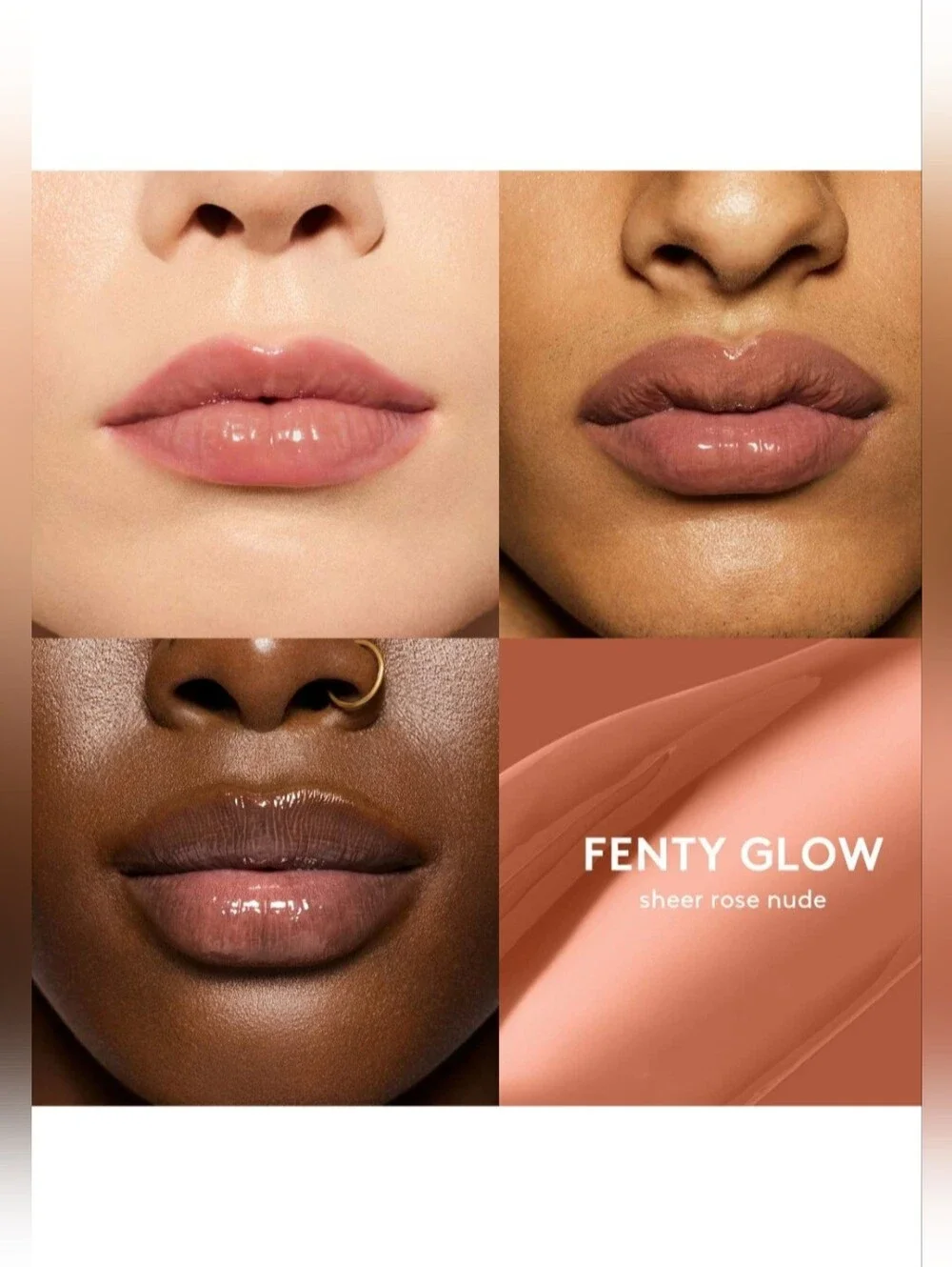 Fenty Gloss Bomb Heat Universal Lip Luminizer And Plumper In Fenty Glow Heat